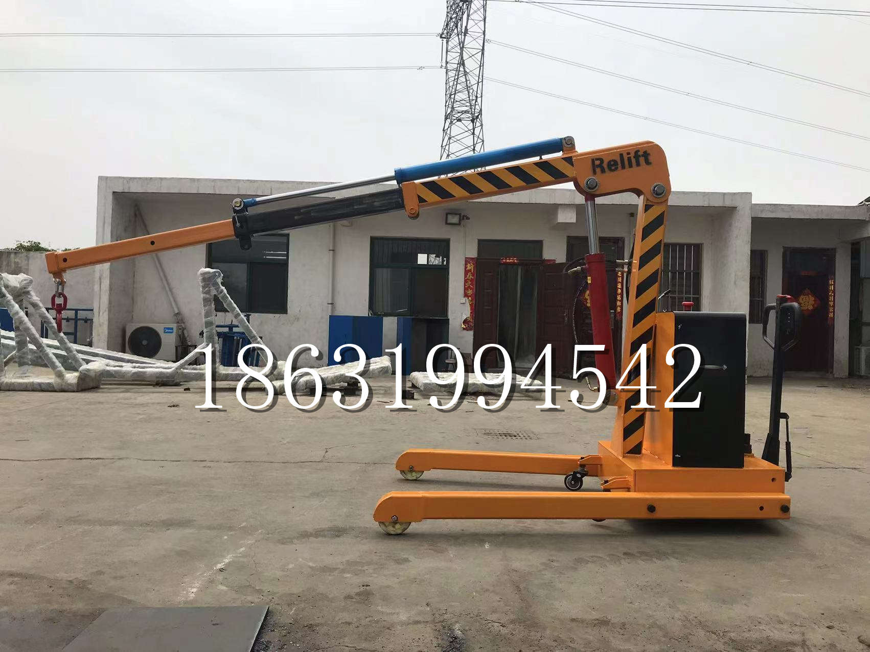 绿岛乡久征定做3吨三轮随车吊 农用园林绿化移树吊 平板工程用小吊机